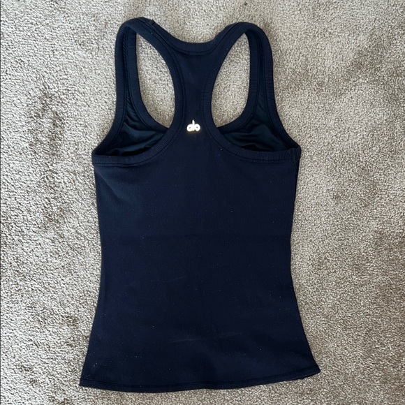 All Black Racerback Tank - Picture 2 of 5